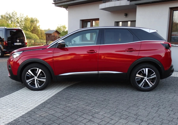 Peugeot 3008 cena 89500 przebieg: 103000, rok produkcji 2020 z Rakoniewice małe 352